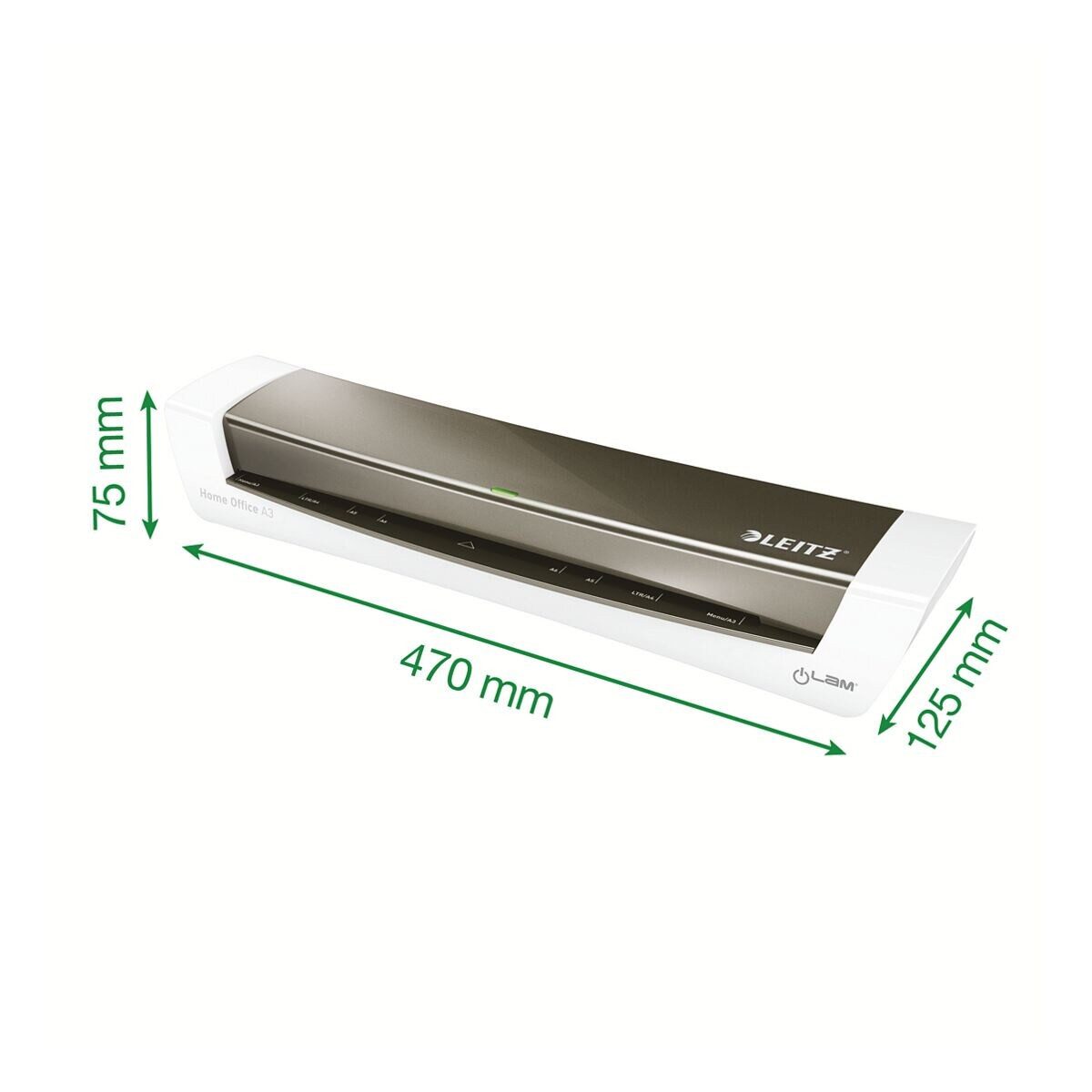 LEITZ Laminiergerät iLAM Home Office 7440, max. Format A3, 300 mm/Minute