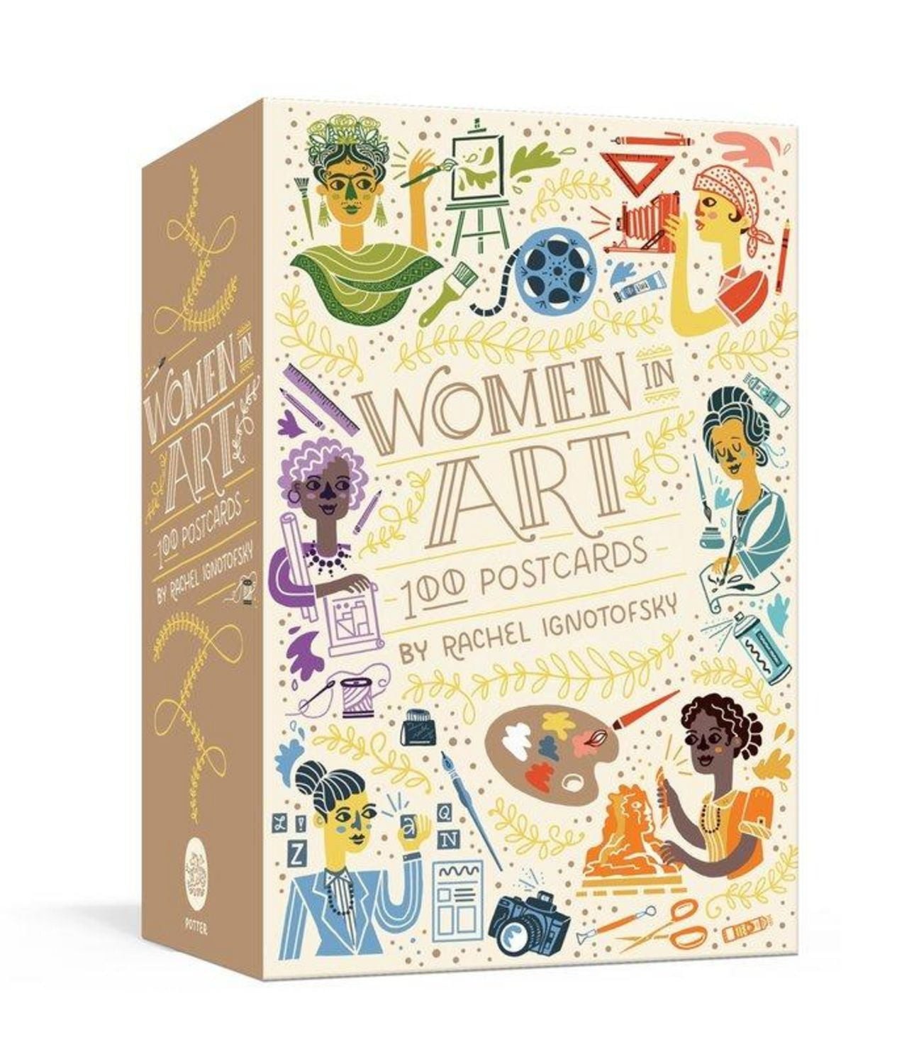 Women in Art: 100 Postcards / Rachel Ignotofsky
