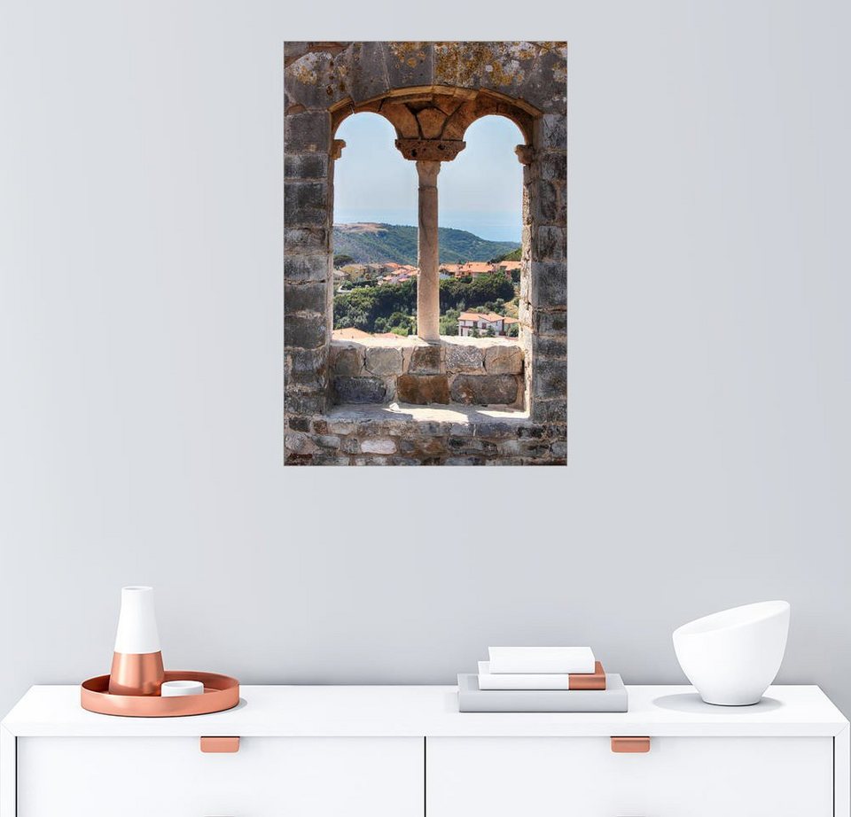 Posterlounge Wandbild Filtergrafia »Blick durch ein
