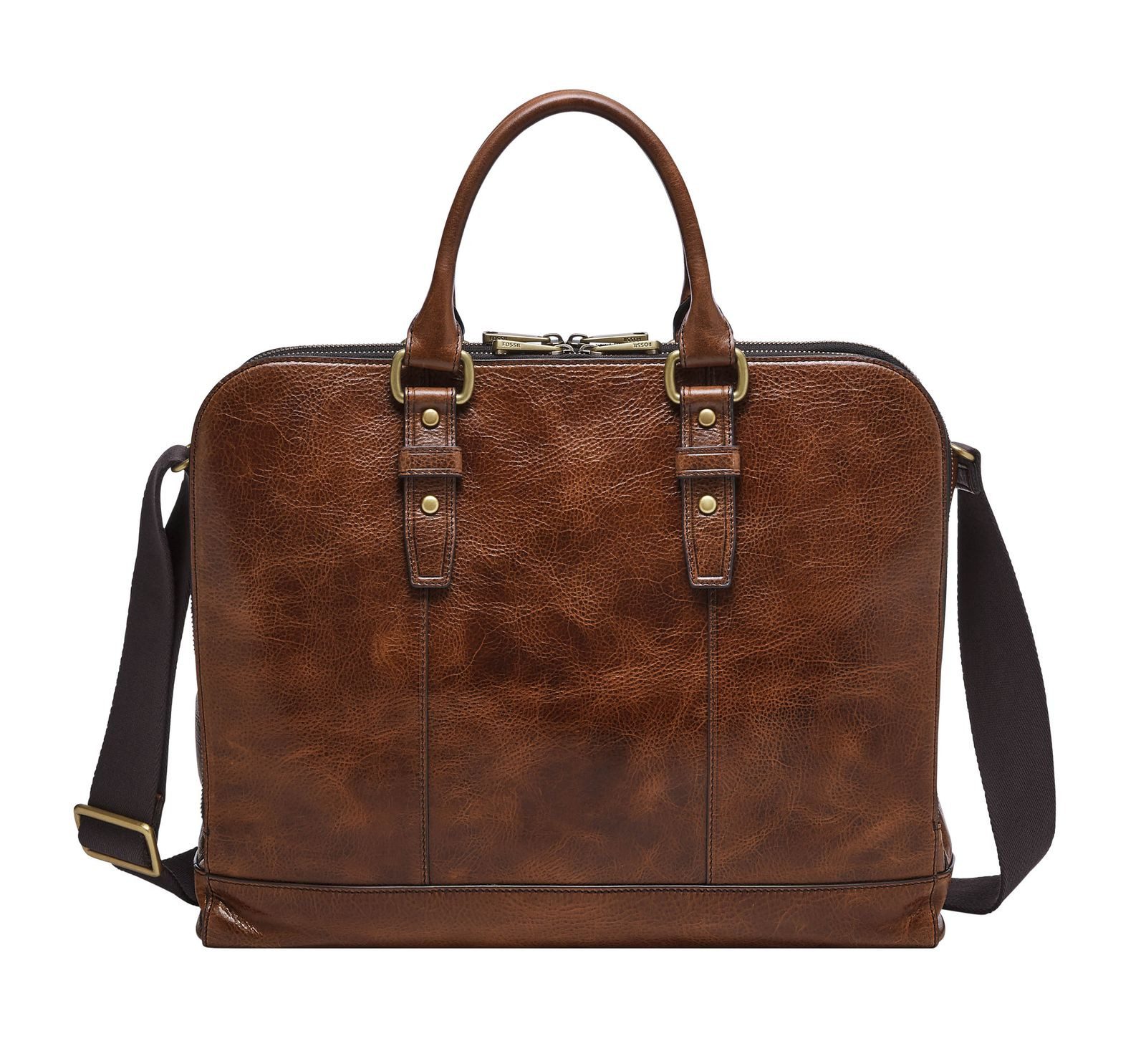 Fossil Businesstasche Pilot Bag, aus echtem Leder