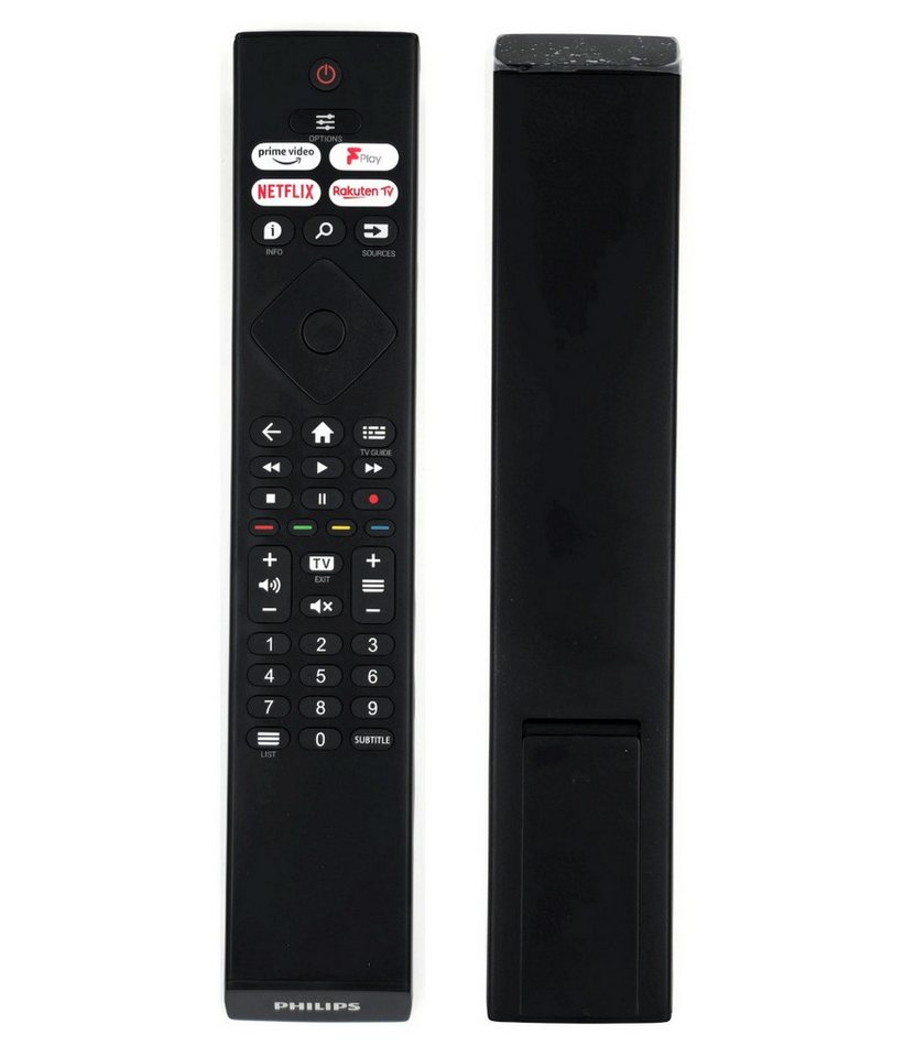 Alltro Original TV Fernbedienung für Philips 398GR08BEPHN0040HR / HR45B-GJ05 Fernbedienung (996592101490)