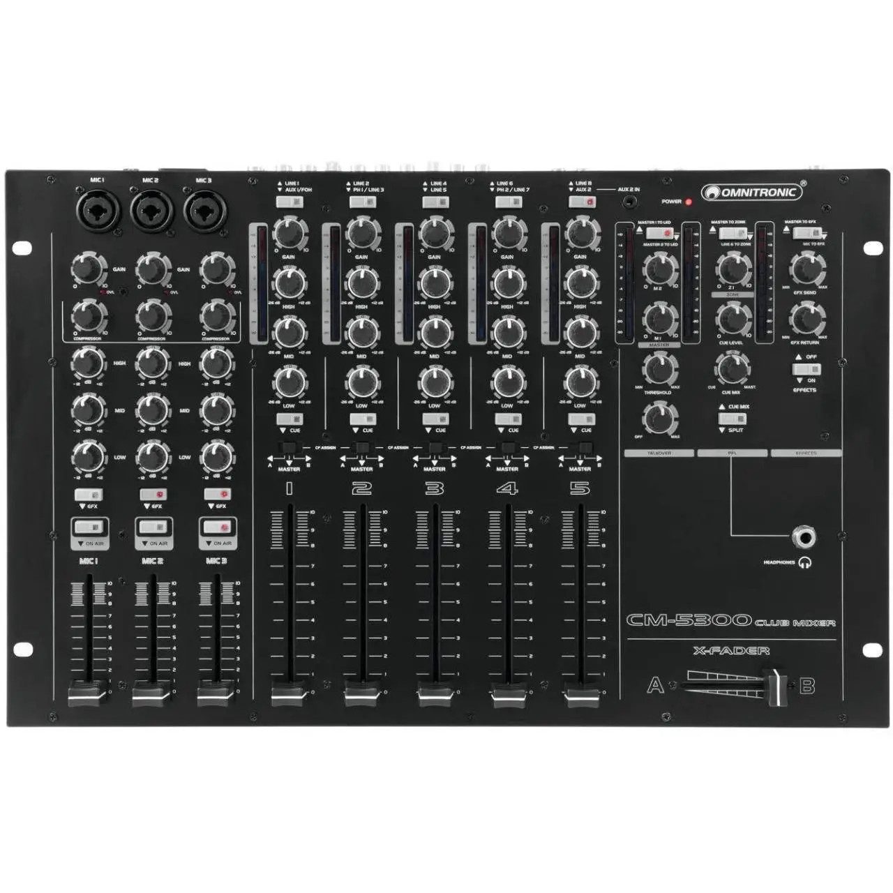 Omnitronic DJ Controller Omnitronic CM-5300