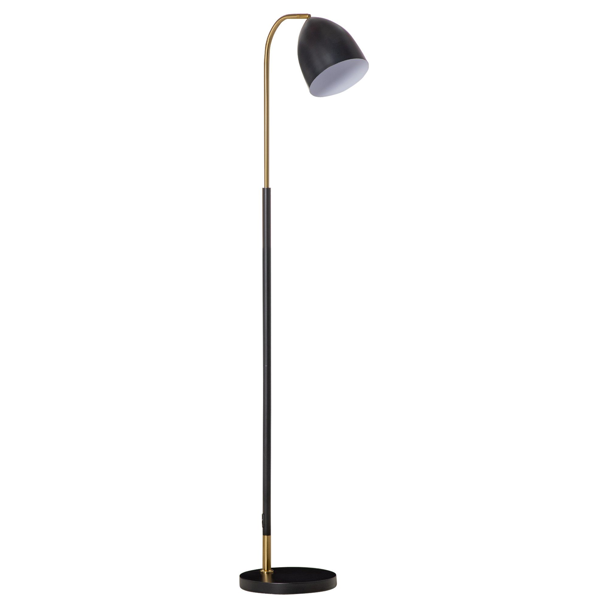 HOMCOM Stehlampe Stehleuchte, E27