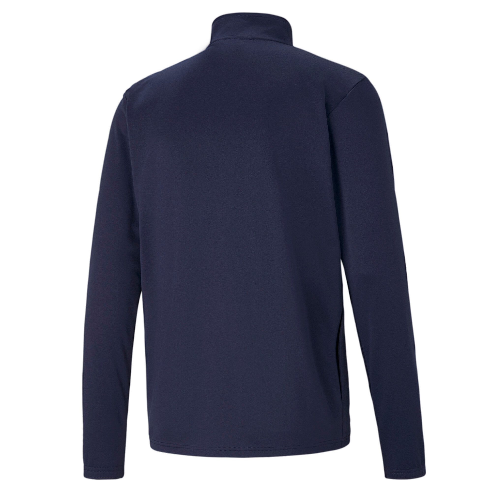 PUMA Trainingsjacke TEAMRISE TRAINING POLY JACKET sportlicher Stil mit kontrastfarbener Paspelierung