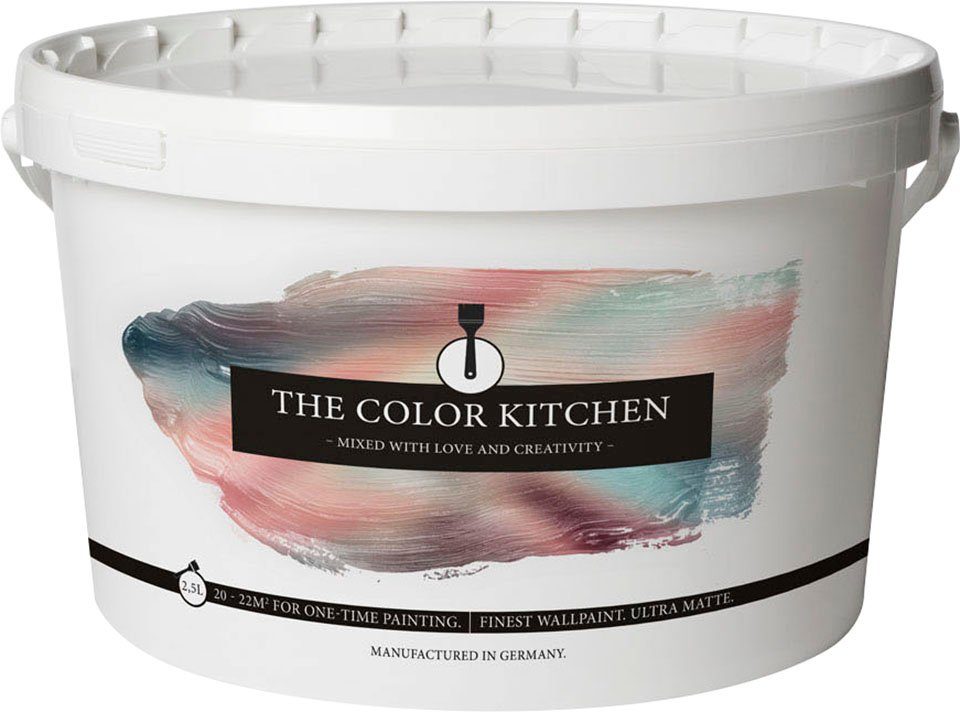 A.S. Création Wand- und Deckenfarbe Seidenmatt Innenfarbe THE COLOR KITCHEN, für Wohnzimmer Schlafzimmer Flur Küche, versch. Gelbtöne