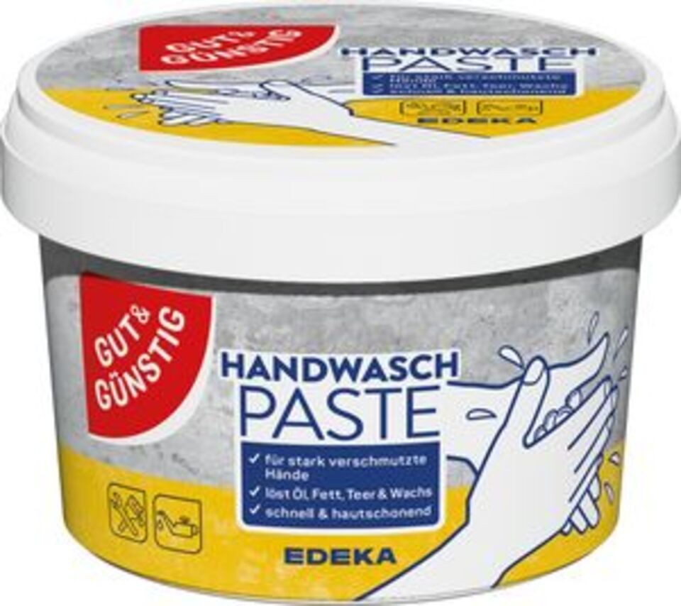 Gut & Günstig Handwaschpaste Handwaschpaste für stark verschmutzte Hände 500ml, 1-tlg.
