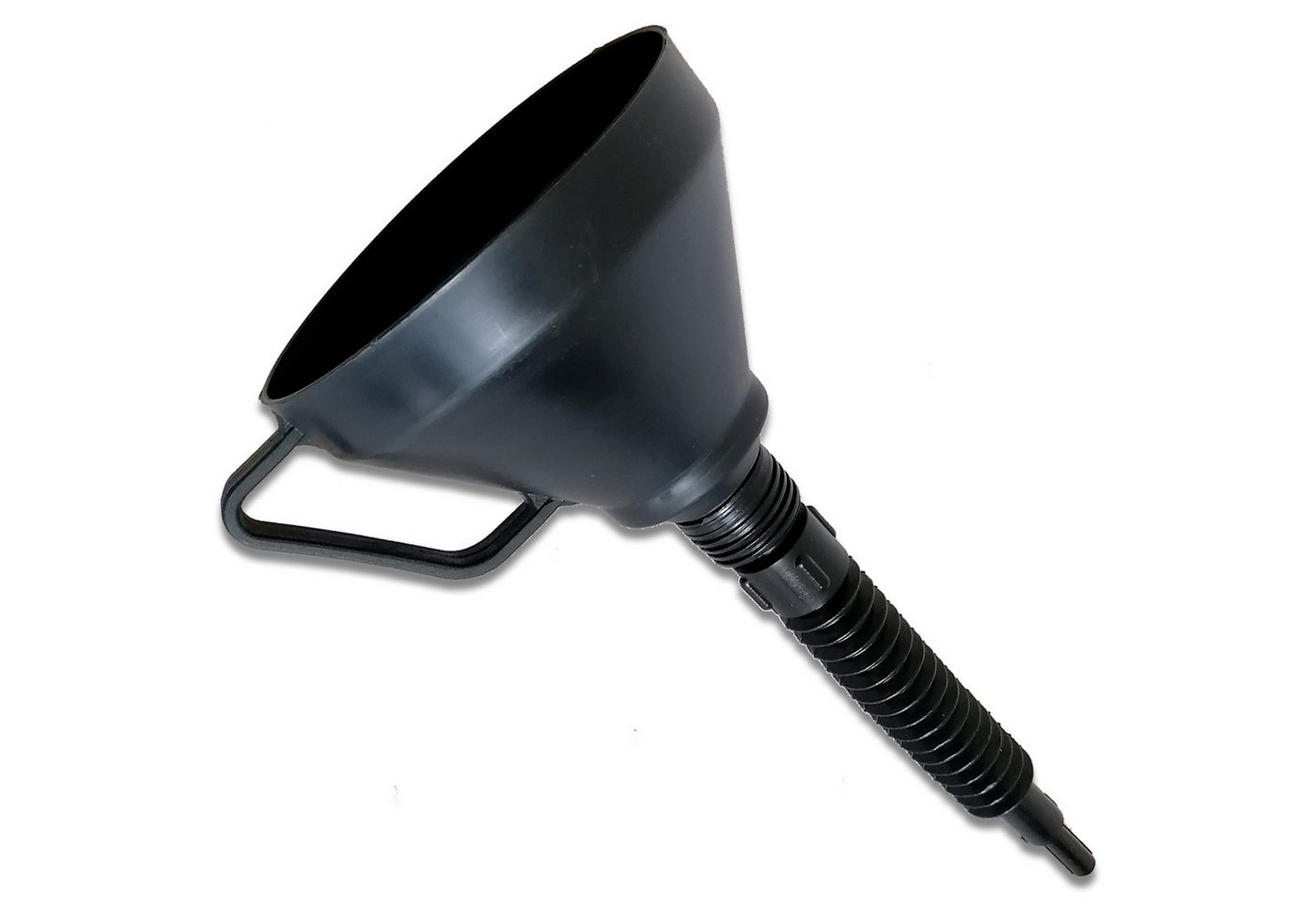 Impulse Innovation Öltrichter Einfülltrichter Ø150mm mit Sieb & flexiblem Auslauf für Öl/Kraftstoff