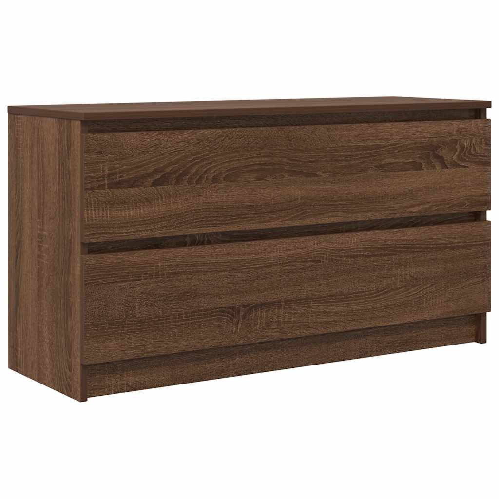 vidaXL TV-Schrank TV-Schrank Braun Eichen-Optik 100x35x54 günstig online kaufen