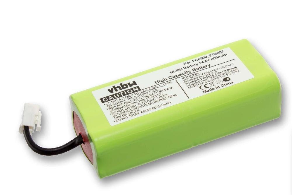 vhbw kompatibel mit Taurus Striker Slim 079748, Striker Slim Staubsauger-Akku NiMH 800 mAh (14,4 V)