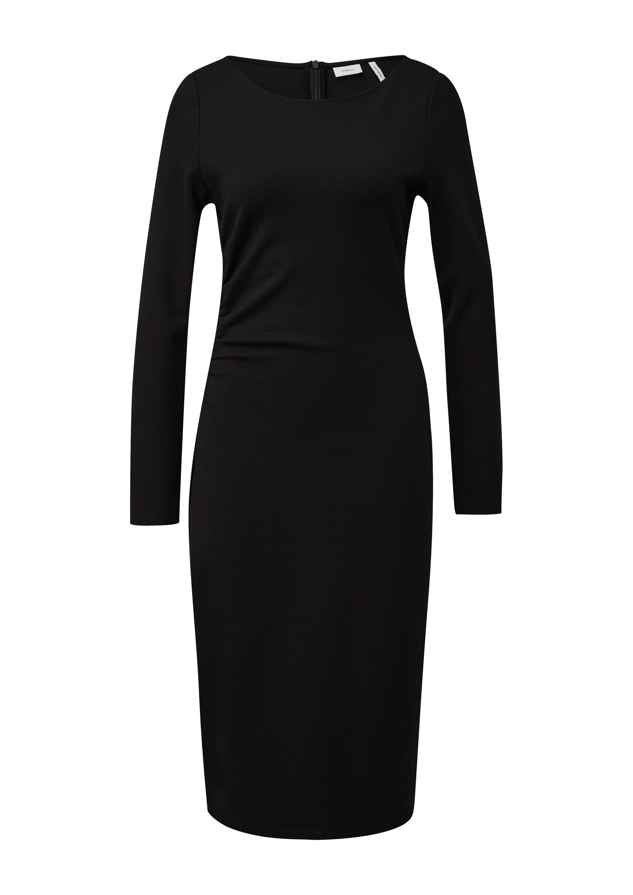 s.Oliver Midikleid Kleid Jerseykleid aus Viskosemix