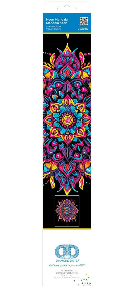 Diamond Dotz Kreativset Diamond Painting Neon Mandala