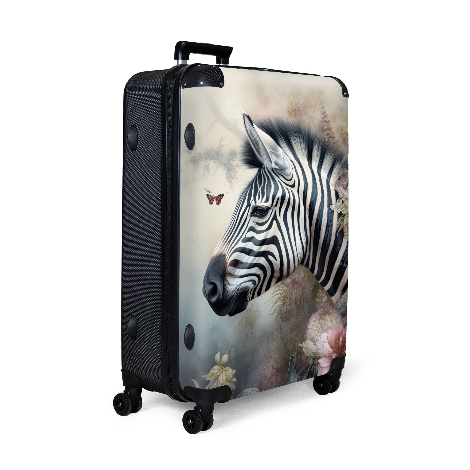 NoBoringSuitcases.com© Hartschalen-Trolley Zebra - Wilde Tiere günstig online kaufen
