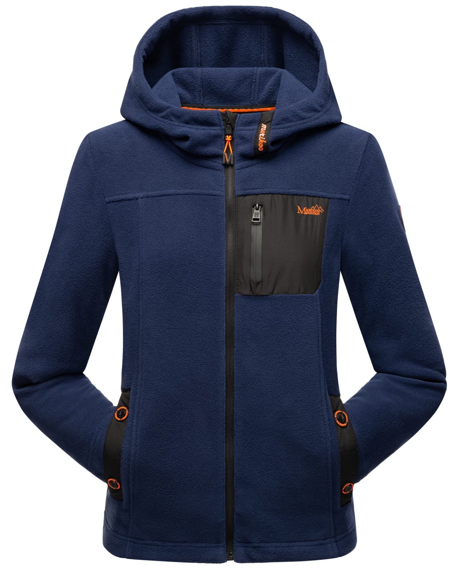 Marikoo Outdoorjacke mit wasserabweisendem Reißverschluss