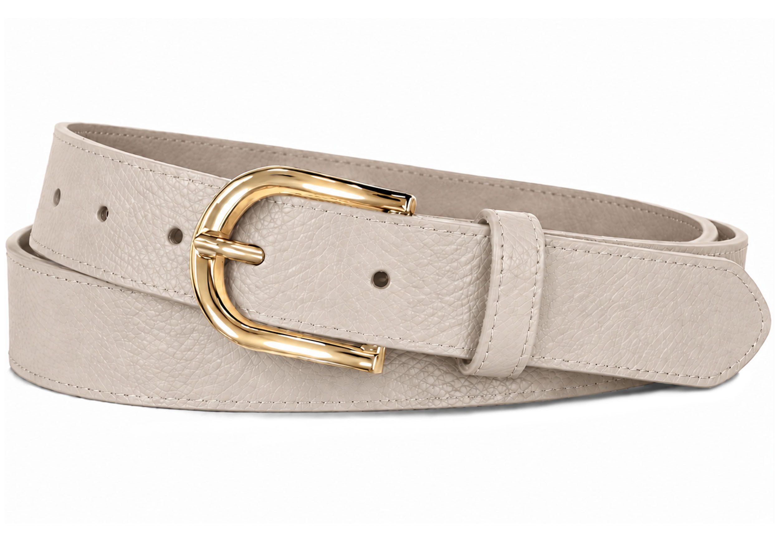 Fomax Ledergürtel Taillengürtel Damen aus Echtleder 3 cm breit, Made in Italy (Schmaler Hüftgürtel) Anzuggürtel, Jeansgürtel für Kleid & Stoffhosen, kürzbar