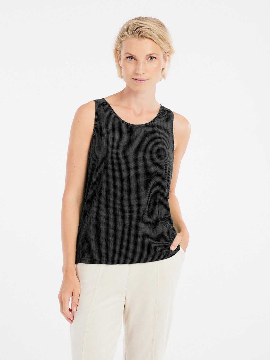 Protest T-Shirt PRTFields singlet TRUE BLACK