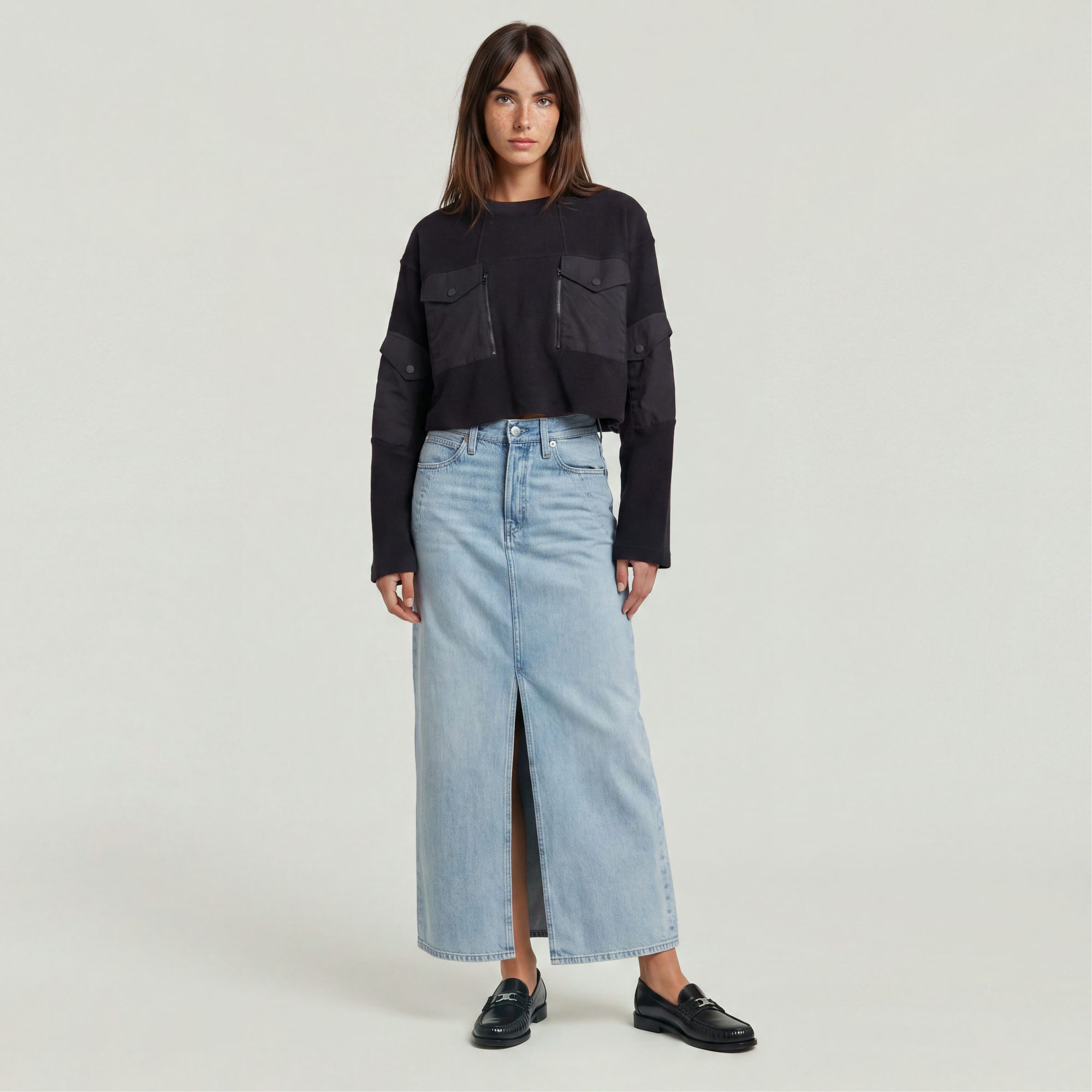 G-STAR Jeanskleid Viktoria Long Rock – Bild 2 von 5