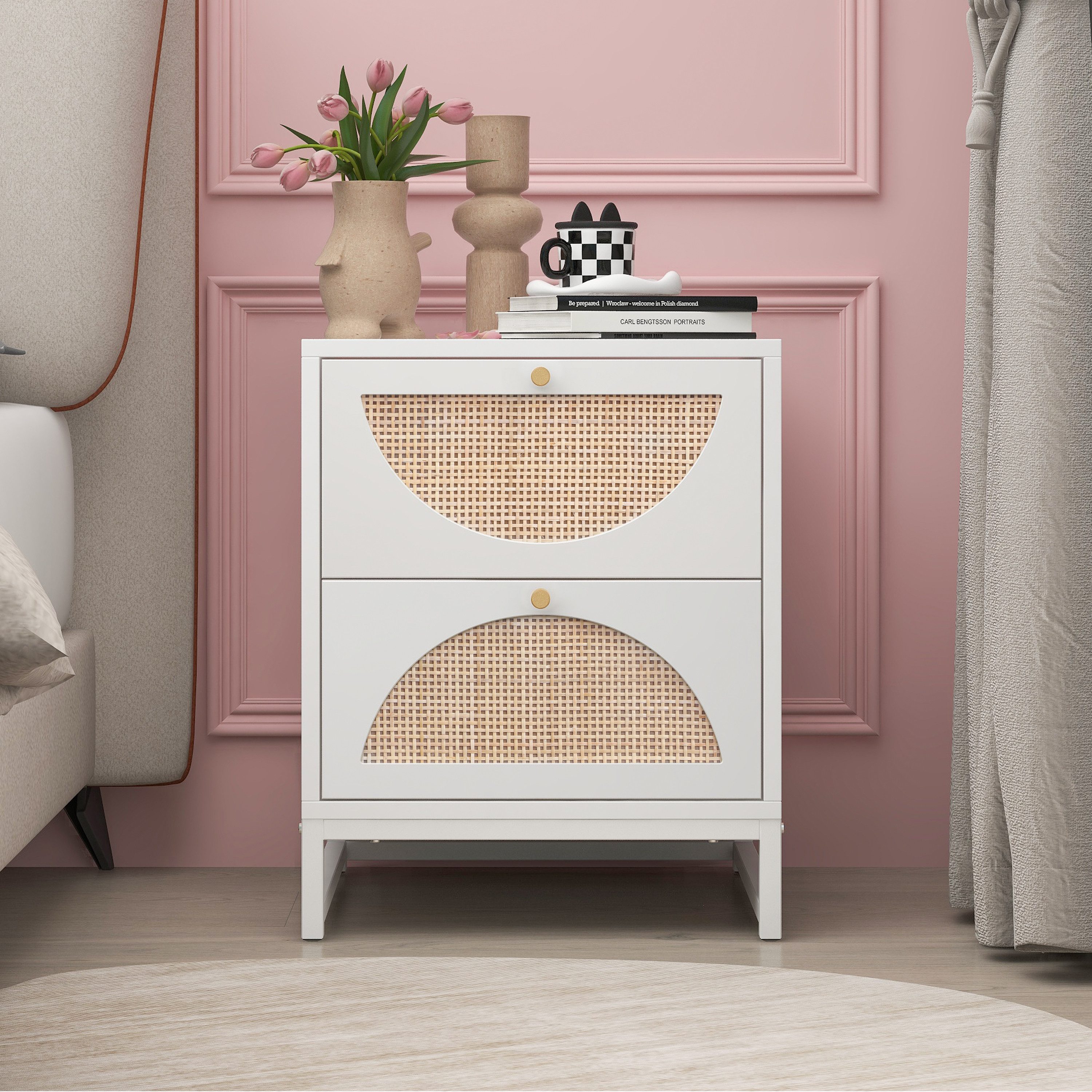 Furnishings Home Nachttisch Nachtschrank 1er Set günstig online kaufen
