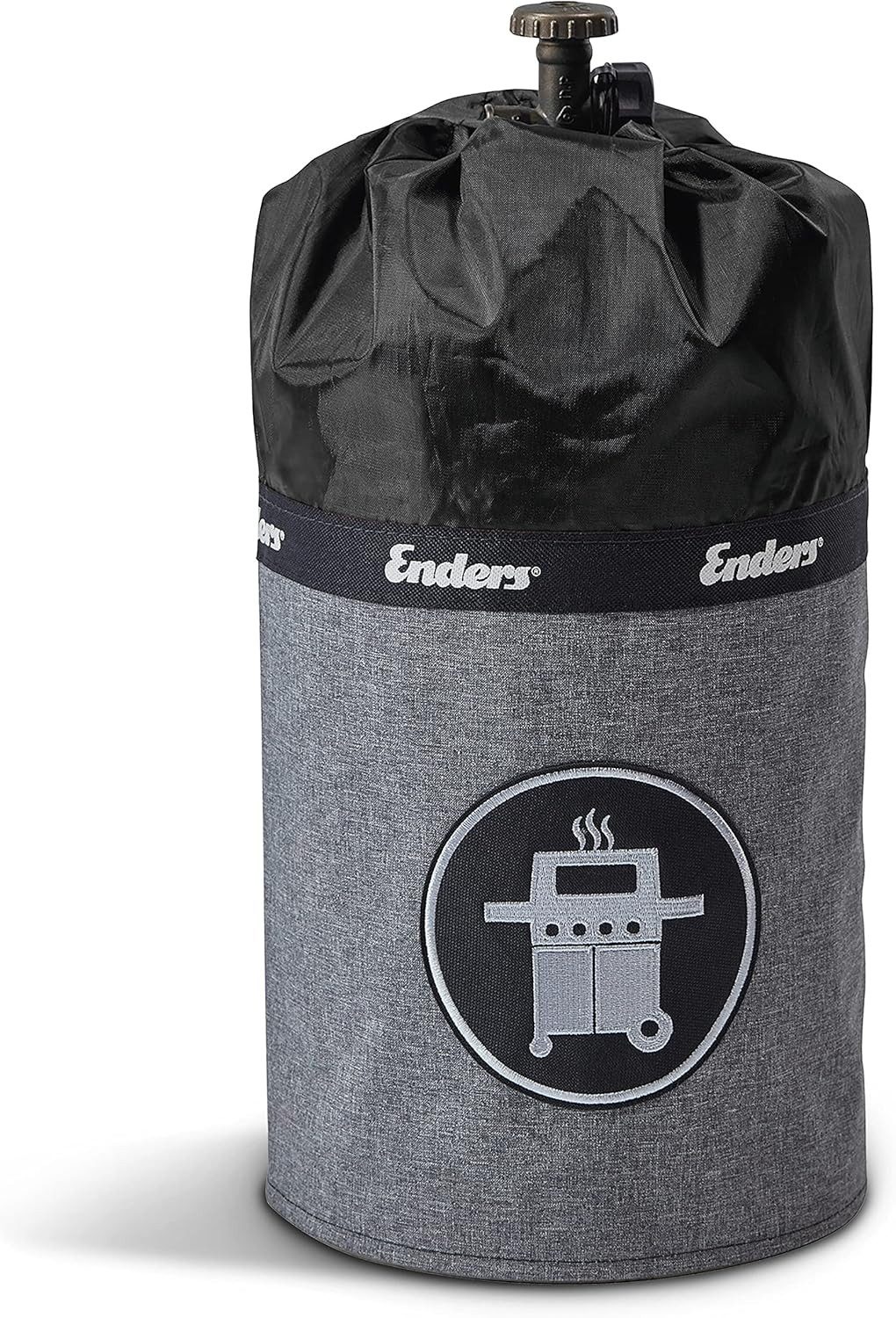 Enders® Feuerstelle Enders Gasflaschenhülle Style Black Gasflasche Abdeckung 11 kg