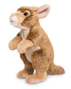 Uni-Toys Kuscheltier Känguru Baby, stehend - 20 cm (Höhe) - Plüsch-Beuteltier - Plüschtier, zu 100 % recyceltes Füllmaterial