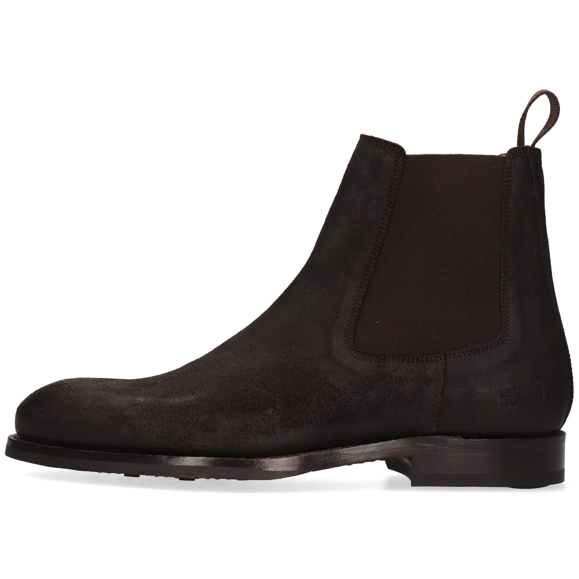 Melvin & Hamilton Bennet 5 Leder-Chelsea Boots für Herren Stiefelette Flache Absätze, Echtes Leder, Goodyear