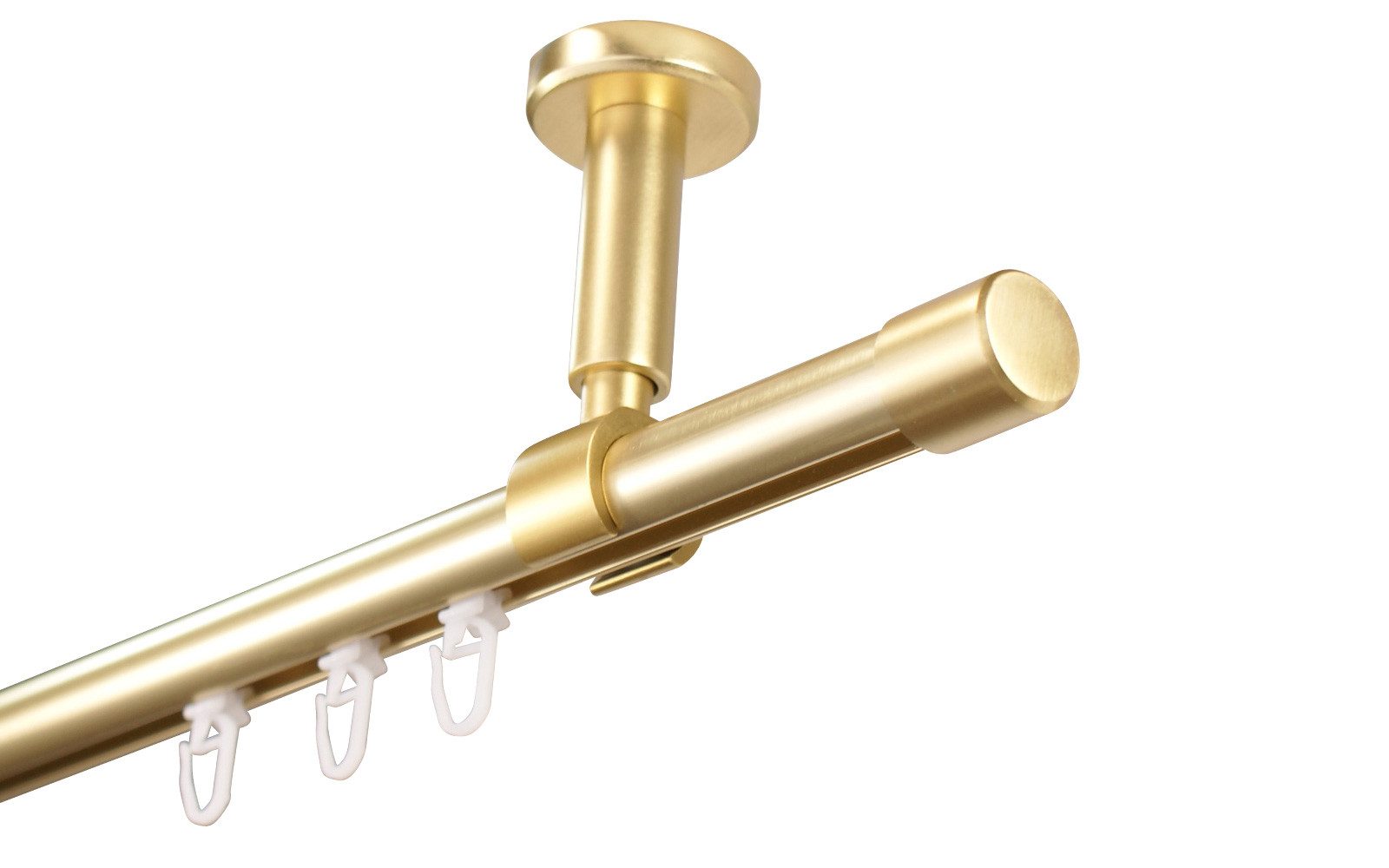 iso-design Gardinenstange Innenlauf zur Deckenmontage 20 mm Durchmesser var günstig online kaufen