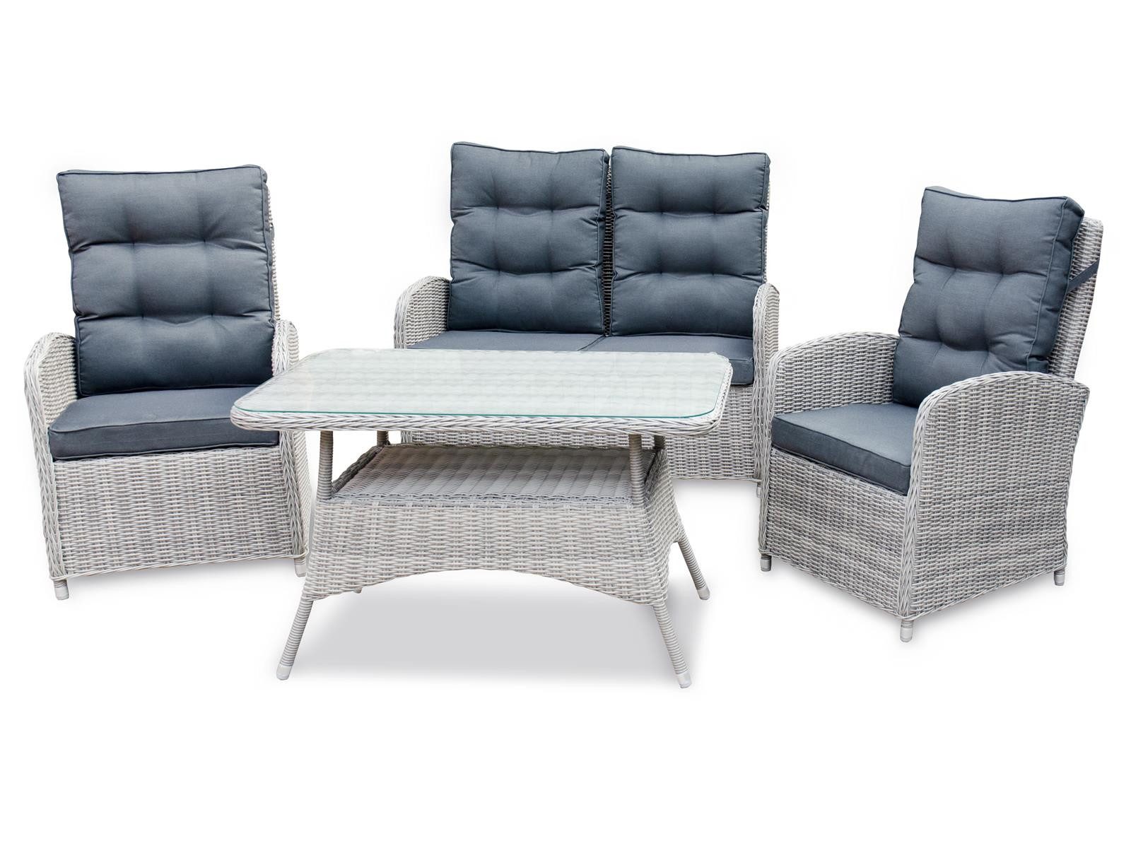 bellavista - Home&Garden® Gartenlounge-Set »Monte Carlo« Gartenmöbel Set Ra günstig online kaufen