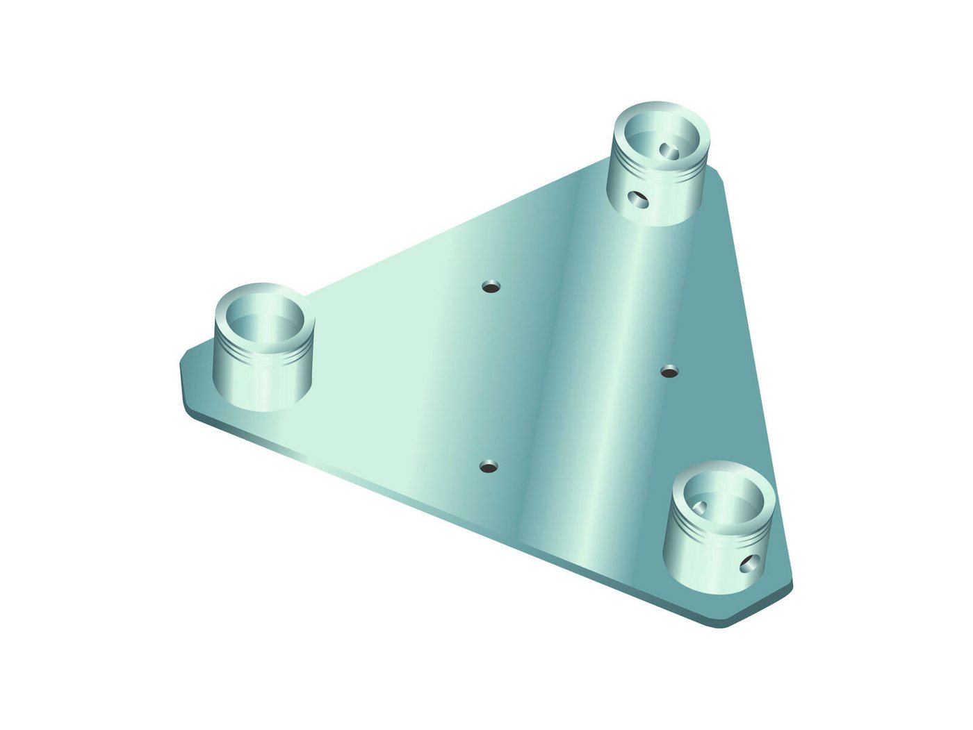 Thumbnail - Alutruss Rahmentraverse ALUTRUSS DECOLOCK DQ3-WP Wandplatte