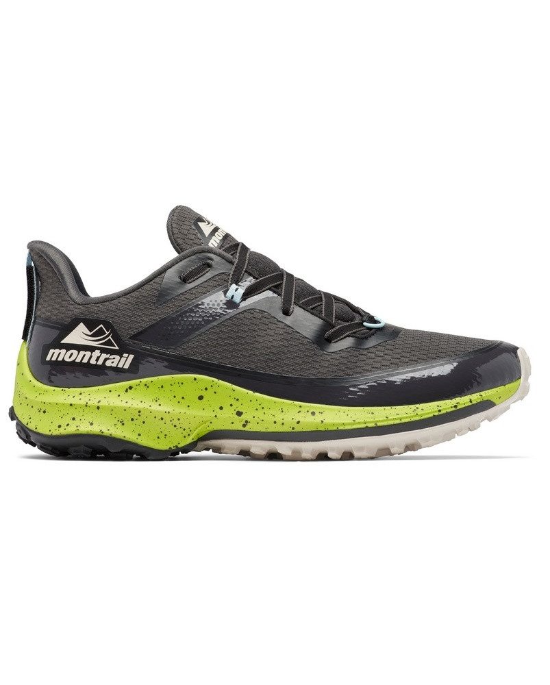 Columbia Trail-Laufschuhe Montrail Trinity AG II grau/grün Herren Wanderschuh