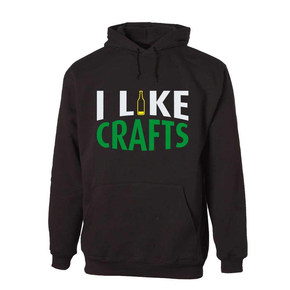 G-graphics Hoodie I like crafts Unisex mit trendigem Frontprint mit Spruch