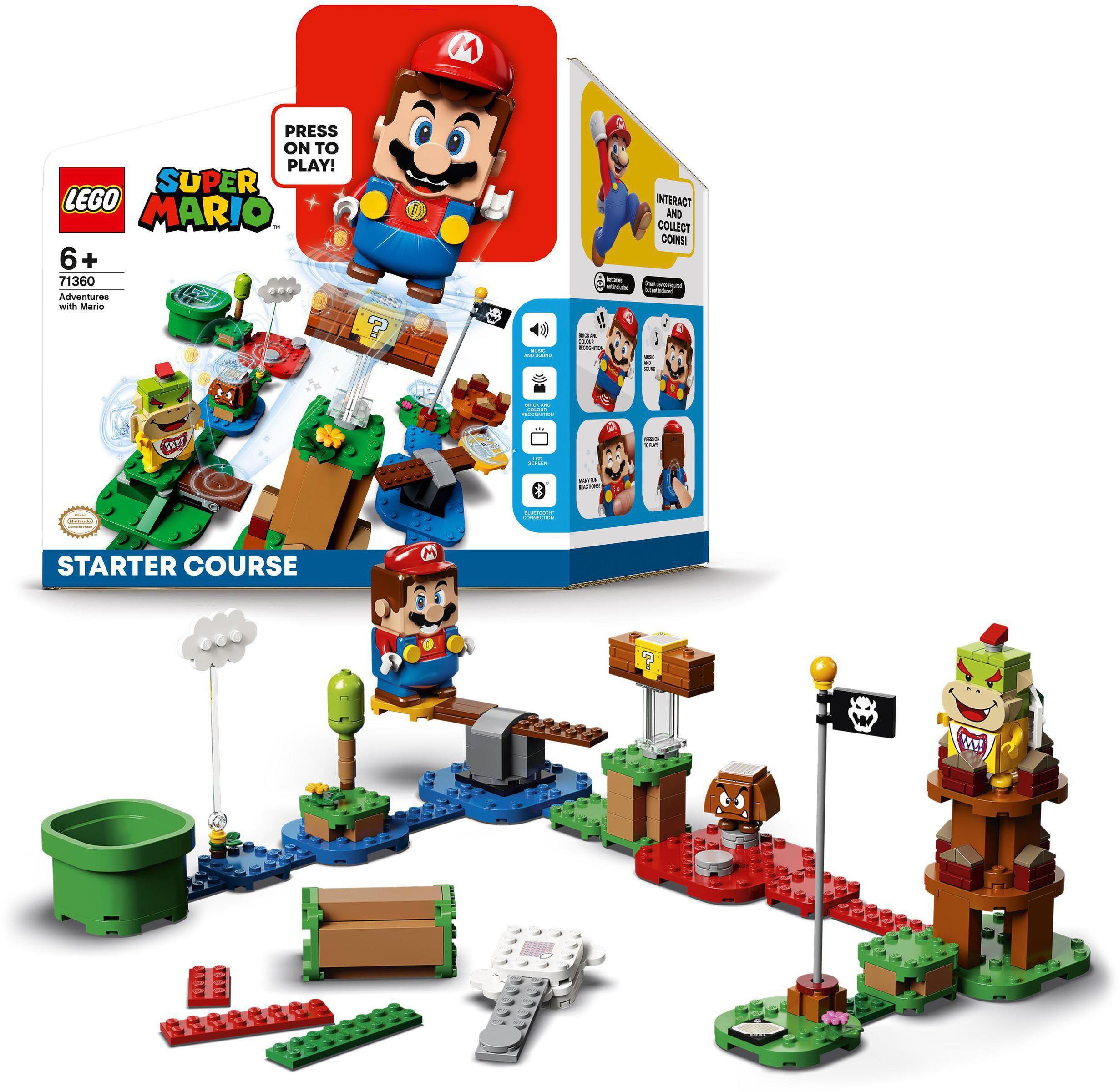 Abenteuer mit Mario – Starterset (71360), LEGO® Super Mario Konstruktionsspielsteine