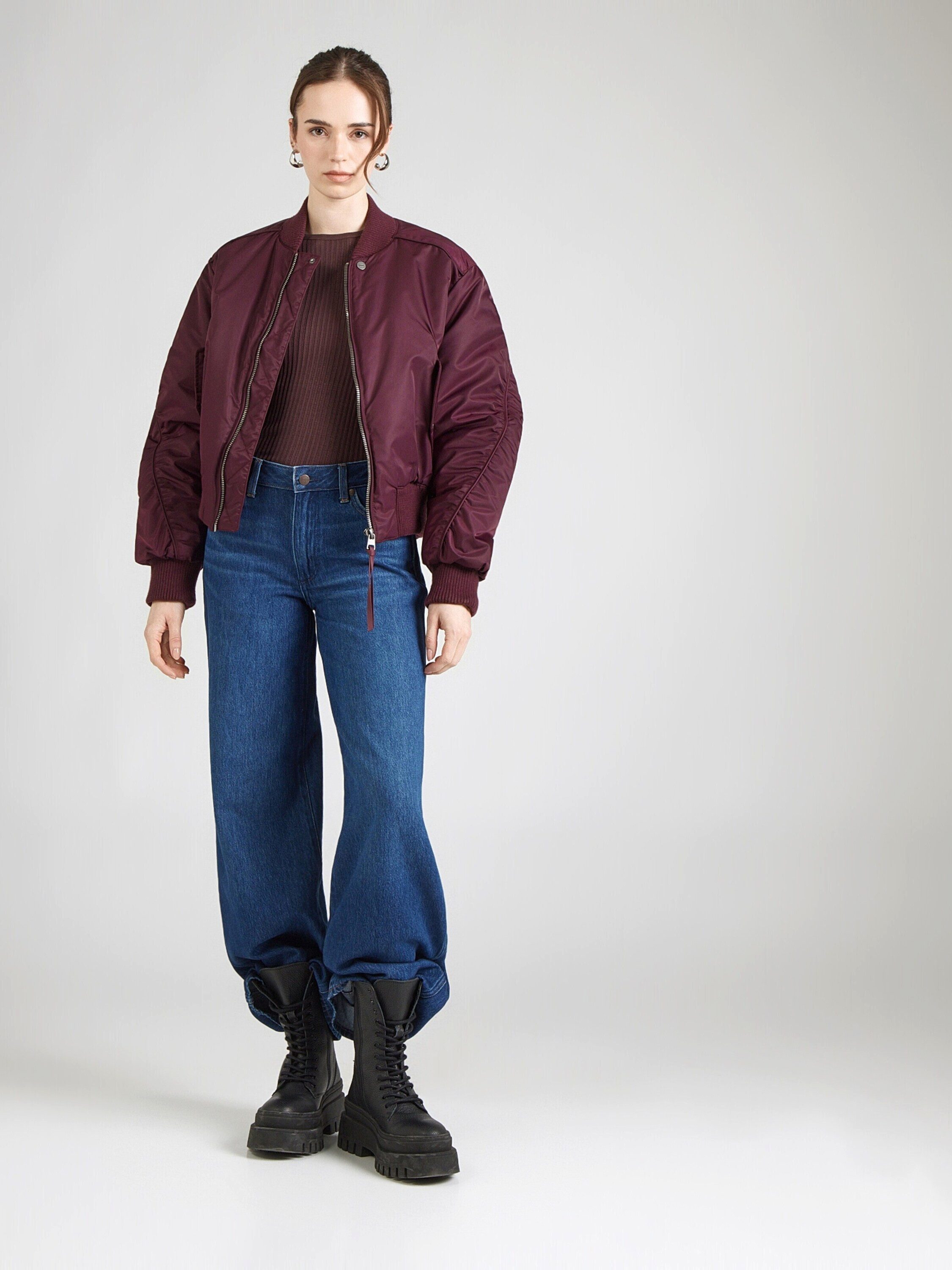 Wrangler Weite Jeans World Wide (1-tlg) Plain/ohne Details