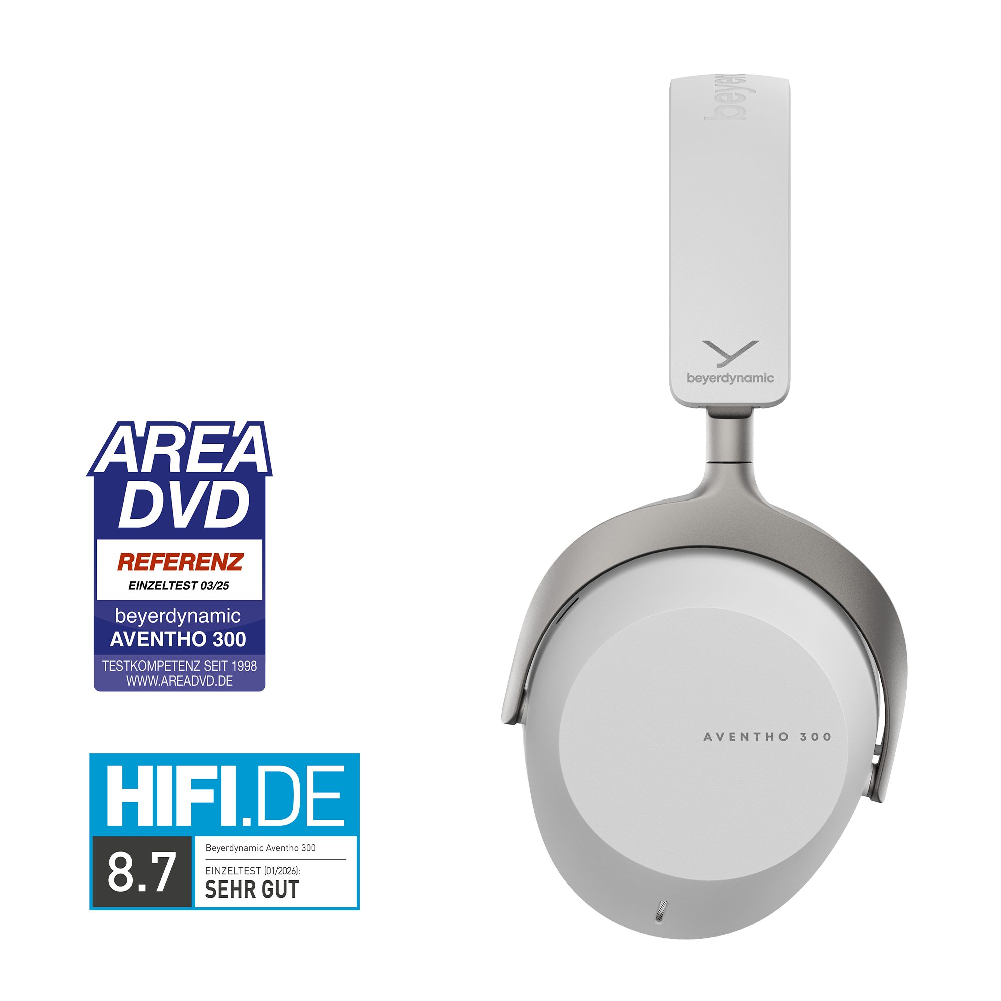 beyerdynamic AVENTHO 300 mit ANC Bluetooth-Kopfhörer (Keine Sprachsteuerung, Bis zu 50 Stunden Akkulaufzeit mit ANC)