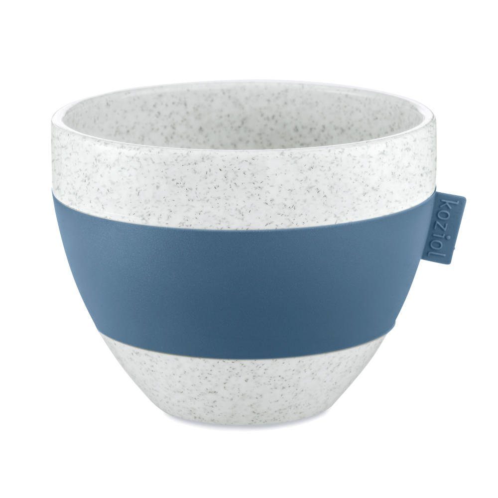 KOZIOL Thermotasse Aroma M Organic Deep Blue, Kunststoff