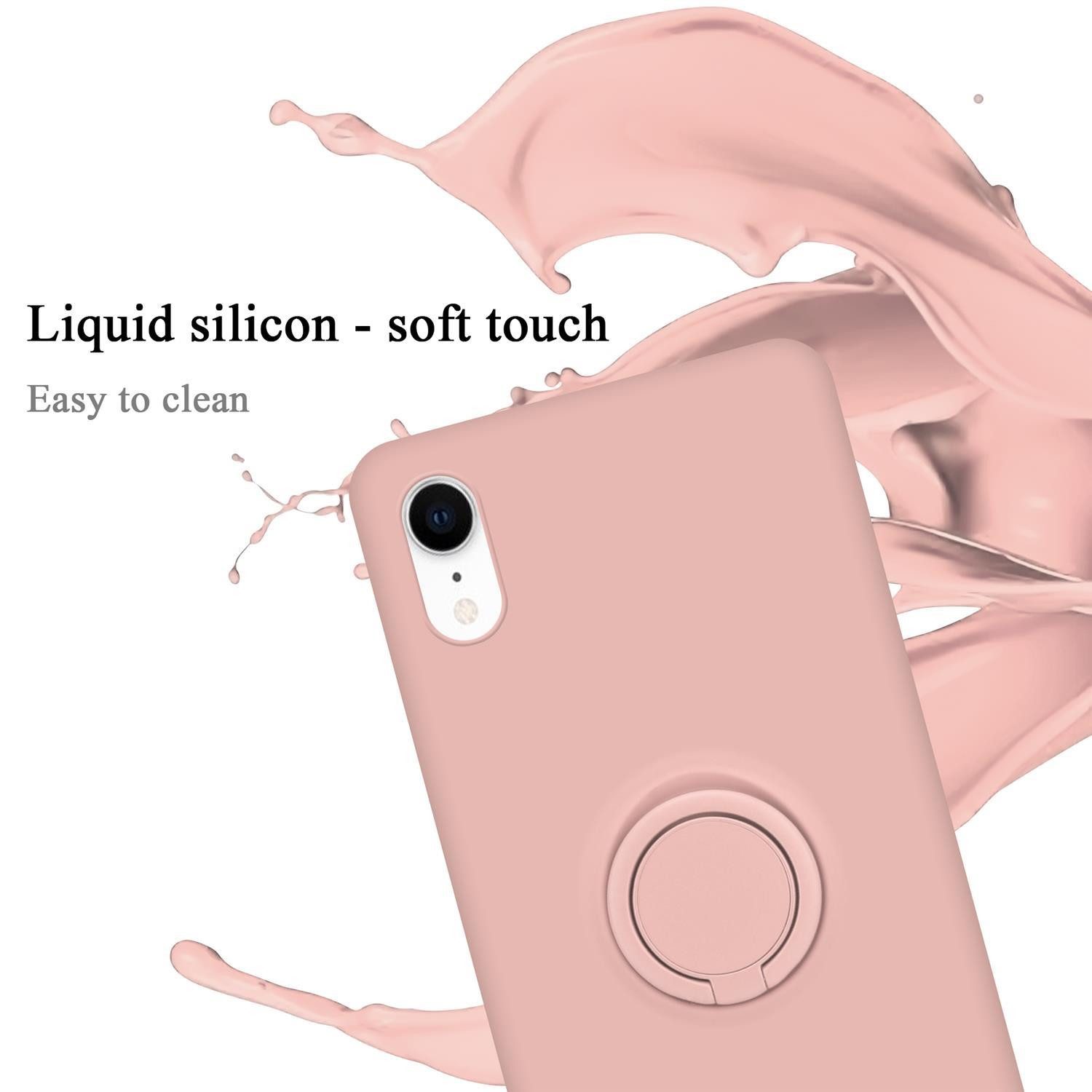 Cadorabo Handyhülle für iPhone XR Hülle Apple iPhone XR, Robustes Hard Case - Handy Schutzhülle - Hülle - Back Cover Bumper