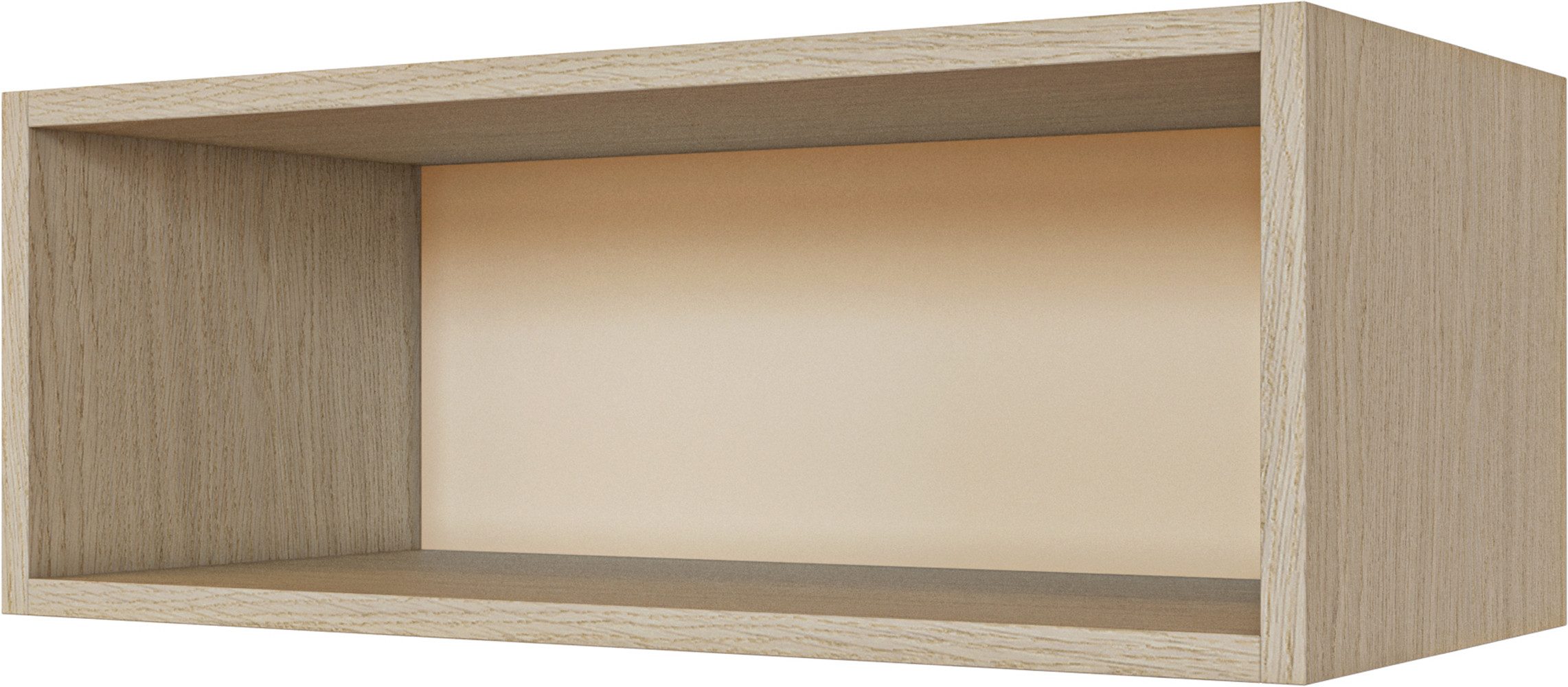 Flex-Well Schrank-Set Creso, Regal zur Ergänzung der Hängeschränke