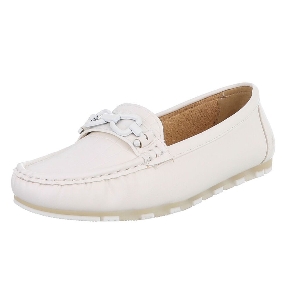 Ital-Design Eleganter Mokassin mit Schnalle für Damen im Alltag Slipper (90 günstig online kaufen