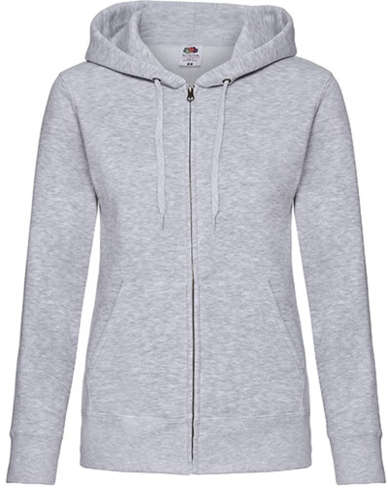 Fruit of the Loom Kapuzensweatjacke Lady-Fit Premium Hooded Sweat Jacket