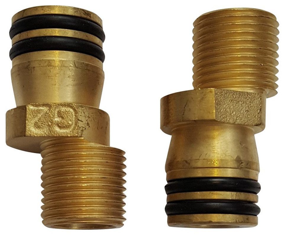 Sapho Sanitär-Installationsset S-Anschluss 1/2", 1 Paar, Sapho-ET110