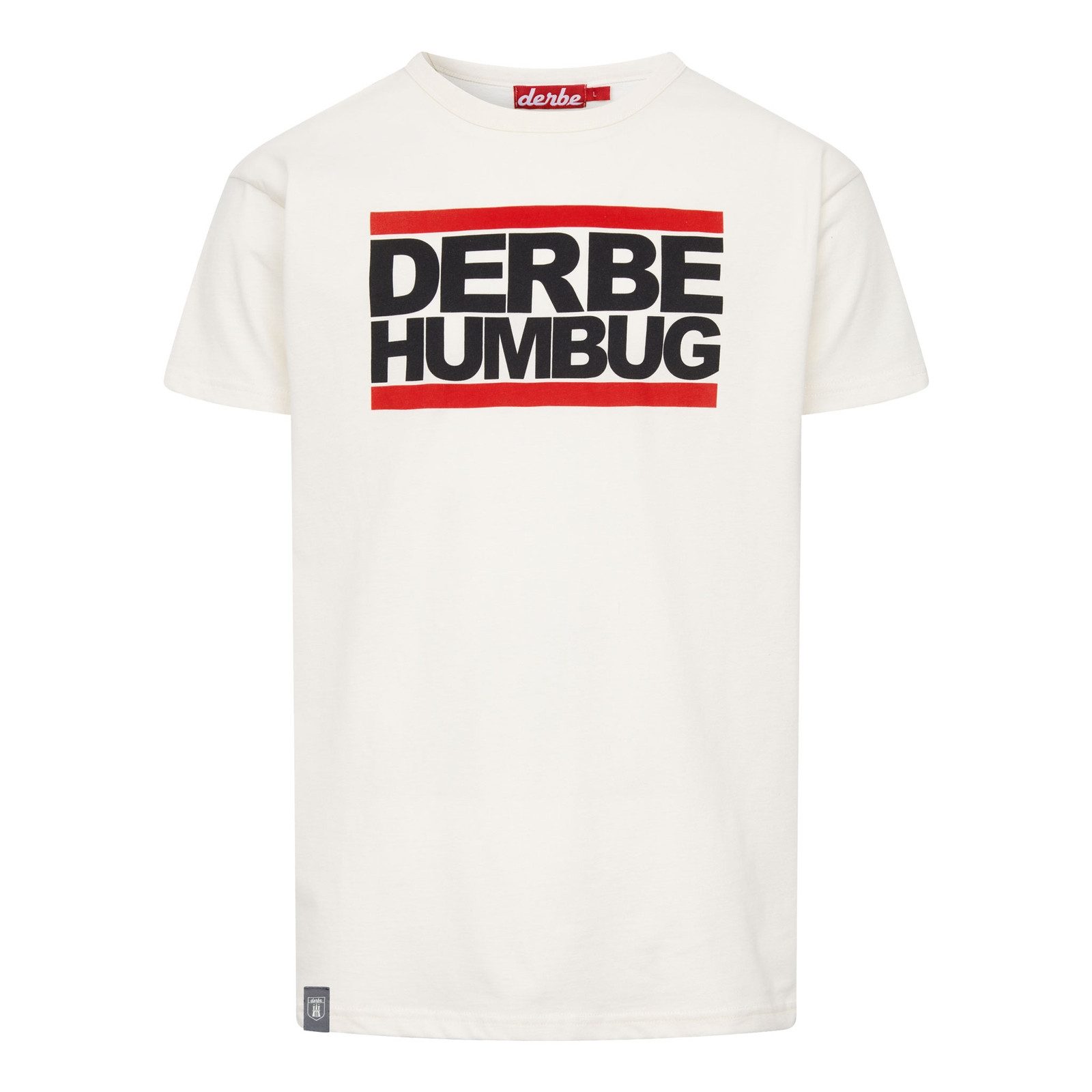 Derbe T-Shirt Humbug mit Schriftzug auf Vorderseite