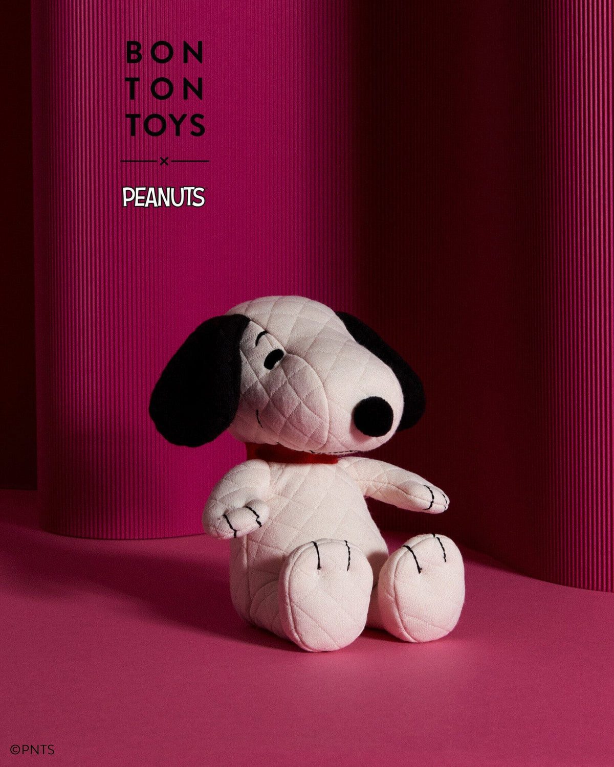 Bon Ton Toys Kuscheltier Snoopy Quilted in Box gelb 17cm von Peanuts x Bon Ton Toys