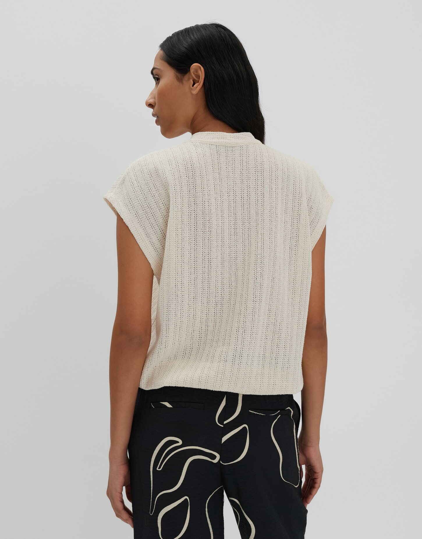 someday Sweatshirt UBECCA Regular in zarter Strickoptik