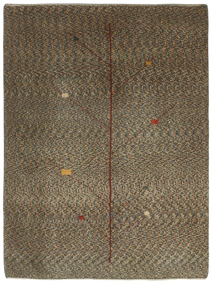 Orientteppich Perser Gabbeh Loribaft 98x128 Handgeknüpfter Moderner Orientteppich, Nain Trading, rechteckig, Höhe: 12 mm