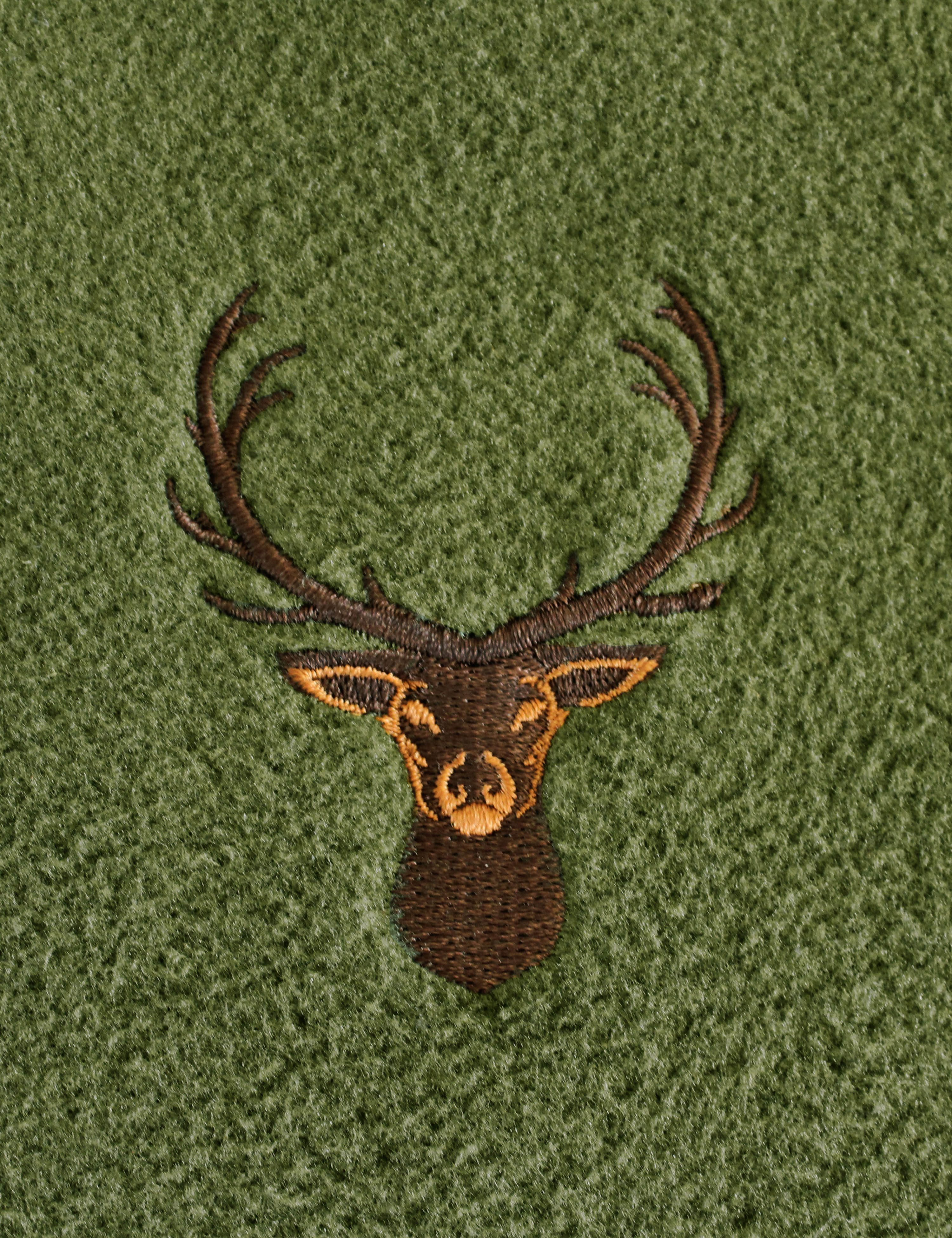 Baddery Fleecejacke "Hirsch" - Jägerjacke - Geschenk für Jäger - Jagd Jäger günstig online kaufen