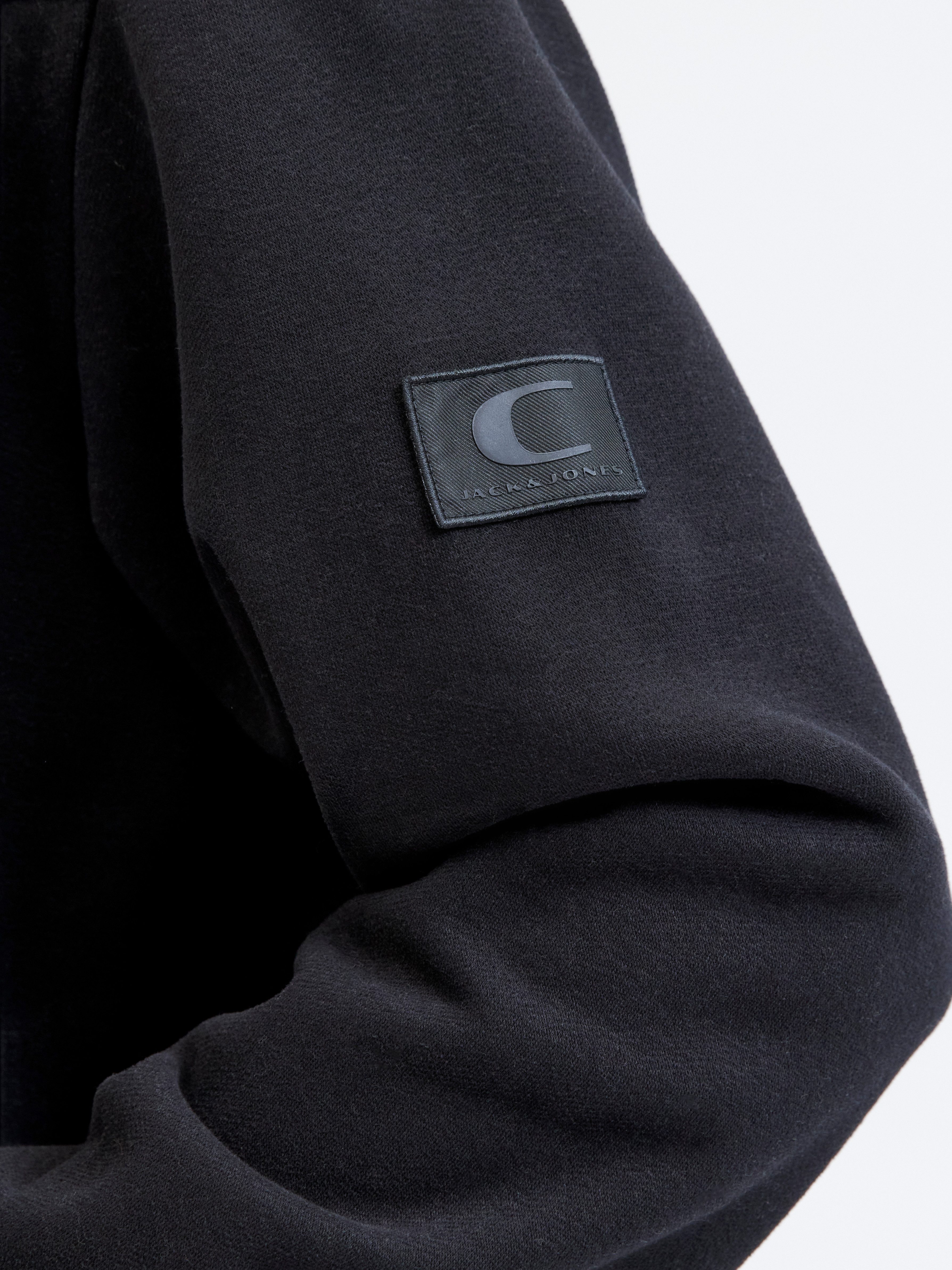 Jack & Jones PlusSize Kapuzensweatshirt JCOPOINT SWEAT BADGE HOOD BF PLS günstig online kaufen