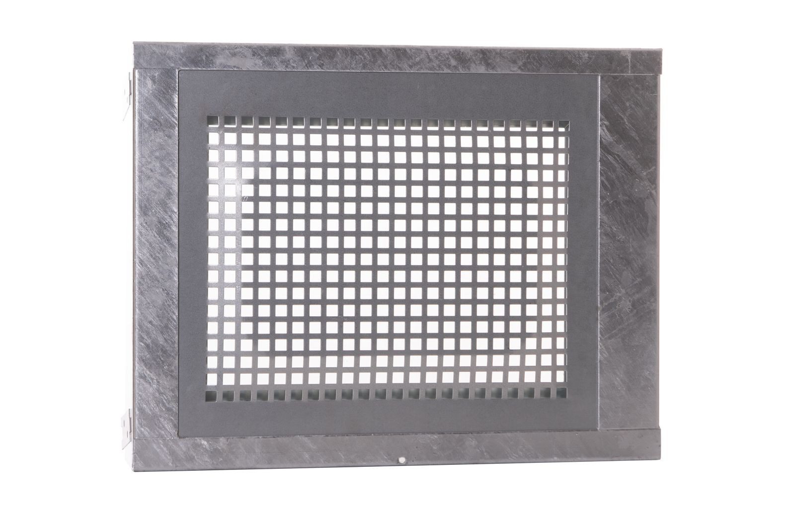 ACO Severin Ahlmann GmbH & Co. KG Kellerfenster MARKANT Stahlkellerfenster verzinkt Einfachglas ESG + Schutzgitter, Größe: 70x40cm, Gitter und Flügel separat schwenkbar, inkl. Maueranker