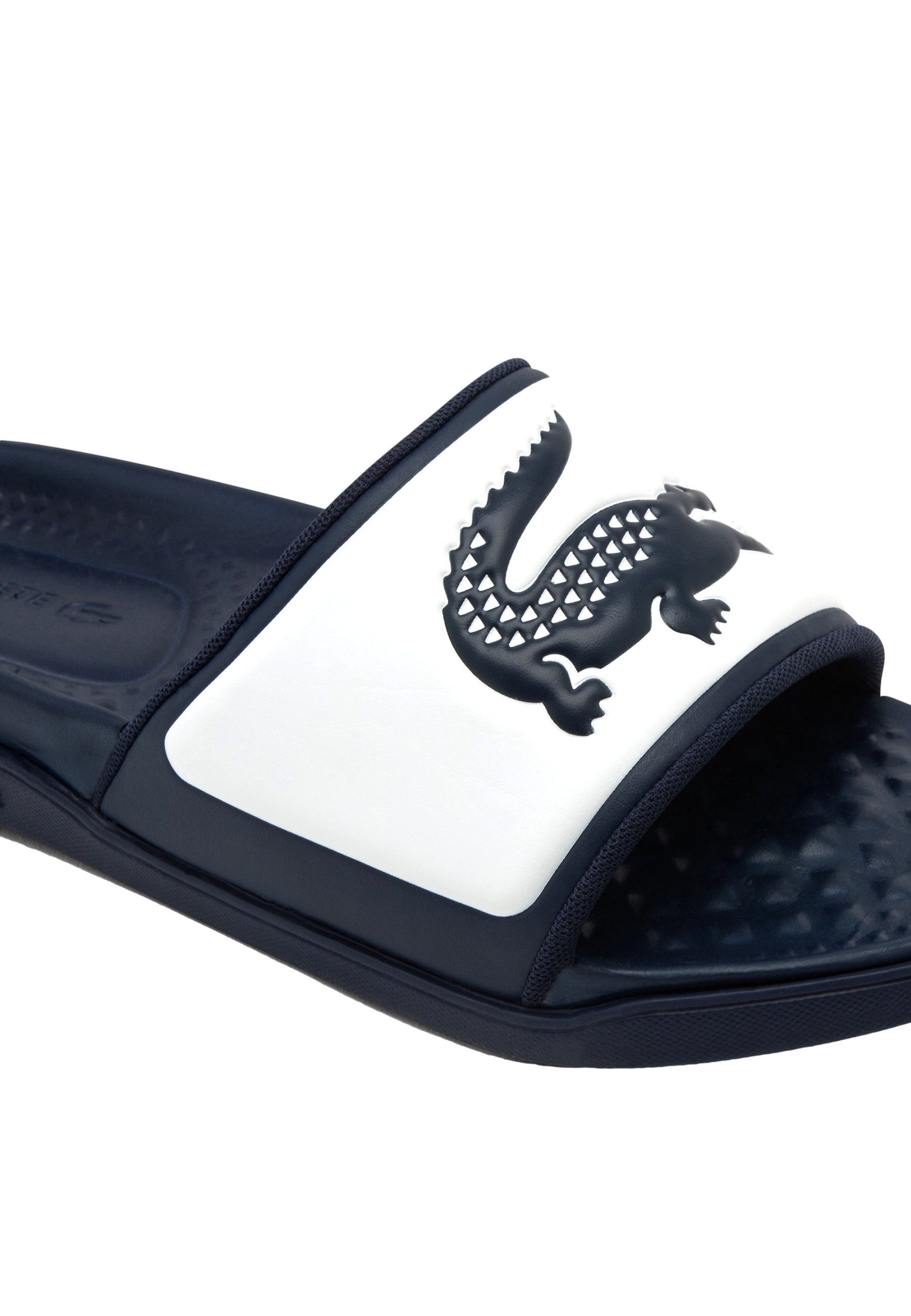 Lacoste Pantolette Serve Slide Dual Badesandale Badesandale (1-tlg)