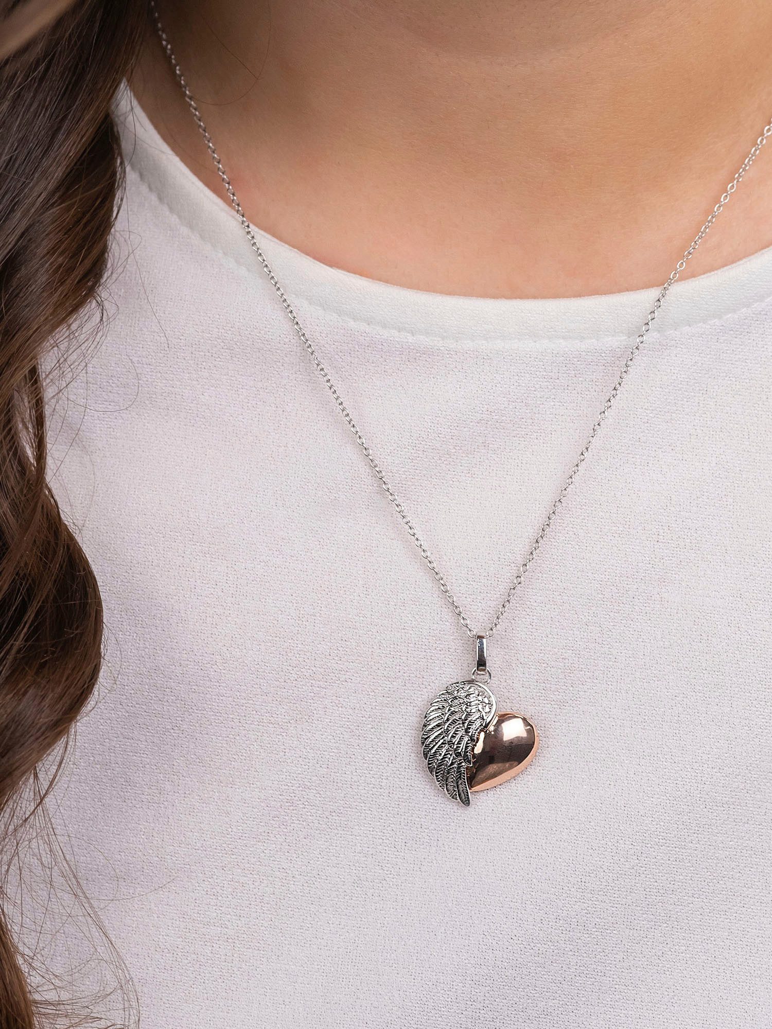 Engelsrufer Kettenanhänger Herzflügel, Made in Germany günstig online kaufen