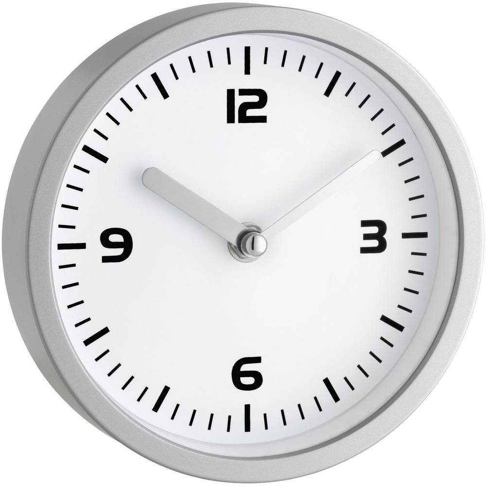 TFA Dostmann Wanduhr Quarz-Badezimmer-/Feuchtraumuhr 60.3012 (Badezimmer-/Feuchtraum geeignet)