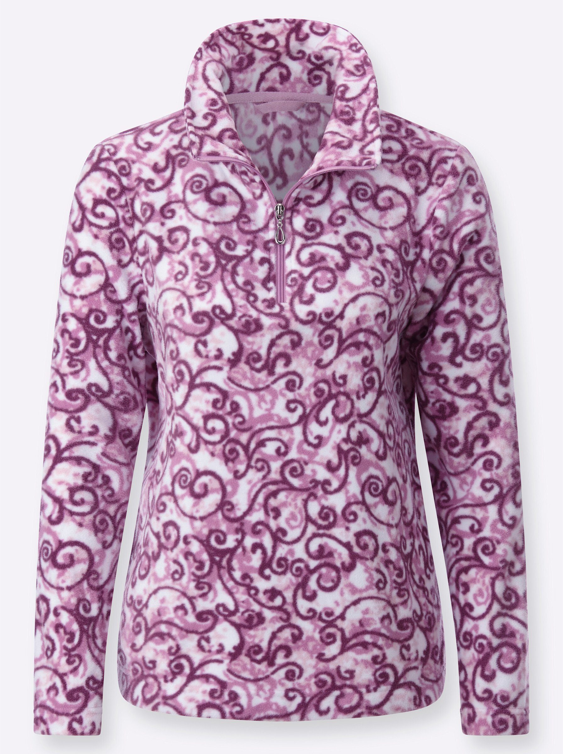 Witt Fleeceshirt Fleece-Shirt Langarm Länge ca. 66 cm – Bild 4 von 4