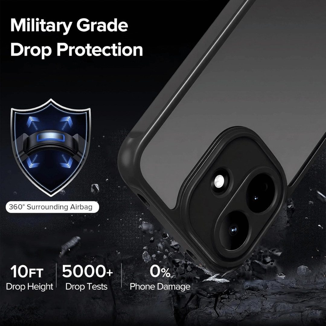 SmartUP Smartphone-Hülle für Xiaomi Redmi Note 17 Pro 5G Silikon Slim Case Cover Handy Tasche 6,83, integrierter Kameraschutz, präzise Aussparungen – Bild 2 von 5